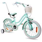 Heart Bike silver moon 16 mint