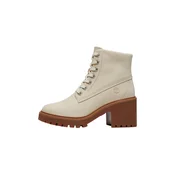 TIMBERLAND Gležnarji z vezalkami off-bela