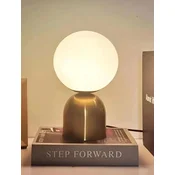 Opviq Stona lampa BRZ-340118, 40 W, 32 cm, Zlatna boja