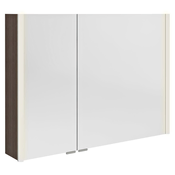 SAPHO ALIX Osvetljena Galerija z LED, Rustikalna Borovica, 96x70x17,5cm