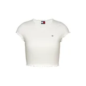 Tommy Jeans Majica mornarska/rdeča/bela