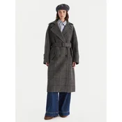 Weekend Max Mara Volneni plašč Sestri 2525016122 Siva Regular Fit