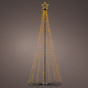 Jelka v obliki stožca iz LED lučk 240 cm - 211-249 cm