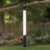 Lindby LED luč za polnjenje Kompis, antracitna, z možnostjo zatemnitve, IP54 - antracitna, bela - Plastika
