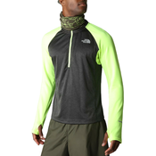 THE NORTH FACE Sportski pulover, limeta zelena / antracit siva / bijela