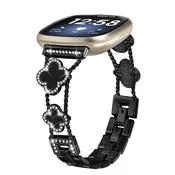 INF Cloverlink pašček za Fitbit Versa 3/4/Sense 2 Black, (22076702)