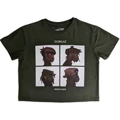 Gorillaz Majica Demon Days Ladies Green XL