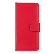 Tactical preklopna torbica Fancy Diary gladka Samsung Galaxy S25 FE - rdeča