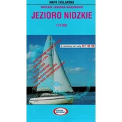 Jezero Nidzkie 1:25.000. Laminirana pomorska karta. Izdaja 2024.