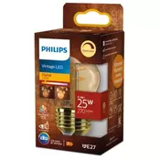 PHILIPS Vintage LED ŽARULJA /E27/3,1W/270lm=25W/2200K/240V P45 CL DIMM. CRI90 8721103048998