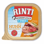 RINTI Kennerfleisch Junior 9x300 g - Piščanec