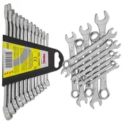 WMC TOOLS Set ploščatih ključev 6-19 mm, 12 kosov
