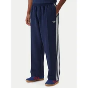 adidas Spodnji del trenirke adicolor Spacer Track KD4087 Mornarsko modra Baggy Fit