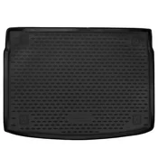 Rubber trunk mat Kia Ceed 2018- (hatchback, raised floor)