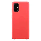 HURTEL Silikonska torbica, fleksibilna silikonska torbica za Samsung Galaxy A72 4G rdeča