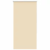 Rolo zavjesa Blackout Bež 75x150 cm Širina tkanine 70,7 cm