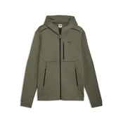PUMATECH Full Zip Hoodie Men, Lifestyle, Loden Green, L