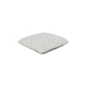 GIFTDECOR Ukrasni beli vuneni jastuk rombovi 60x60cm