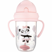 Canpol babies Exotic Animals Cup With Straw skodelica s slamico 270 ml