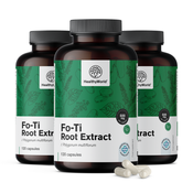 3x Fo-Ti (He Shou Wu) 500 mg, skupaj 360 kapsul
