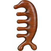Generic Glavnik za masažo lasišča Gua Sha glava za masažo lasišča Ročna glava za masažo lasišča Glavnik za lasišče, glavnik za masažo lasišča, glavnik za lasišče iz sandalovine, (21127296)