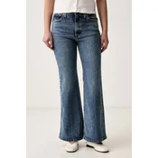 Levis flare kavbojke ženske RIBCAGE FLARE H226