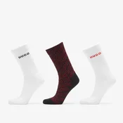 Nogavice Hugo Boss 3-Pack Qs Logo Aop Cc Multicolor 43-46