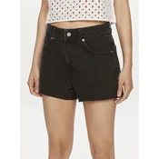 United Colors Of Benetton Jeans kratke hlače 4IPCD9018 Črna Regular Fit