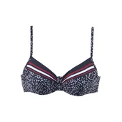 LASCANA Bikini zgornji del Minimal mornarska