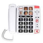 Telefon za starije osobe oštećenog sluha Swissvoice