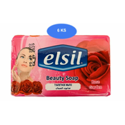Elsil toaletno milo 50g Rose (6 kos)