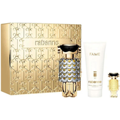 Paco Rabanne Ženski parfemski set Fame EDP 80ml + losion za telo 75ml + 4ml