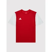 ADIDAS PERFORMANCE Funkcionalna majica Estro 19  ognjeno rdeča / bela