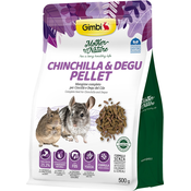 Gimbi Mother Nature Chinchilla & Degu Pellet - hrana za činčile i degue 500 g