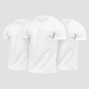 GymBeam Muška majica TRN 3Pack White