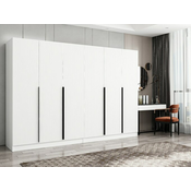 Hanah Home Ormar Kale Plus-7787, 270x210x52 cm, Bijela