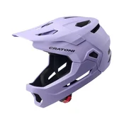 CRATONI otroška kolesarska čelada MadCat, 49-56 cm, roza