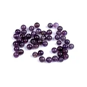 Ametist, mineralne kroglice O4 mm - ametist (41 kosov)