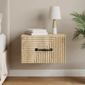 Stenski nočni omarici s predalom Sonoma hrast 34,5 x 33 x 20 cm