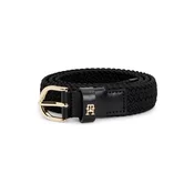 TOMMY HILFIGER Pas ESSENTIAL EFFORTLESS črna