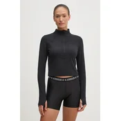 Pulover za tek Under Armour Launch Elite črna barva, 1386338