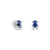 Srebrni uhani Tous Bold Bear Lab
