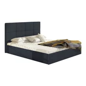 Krevet Cleveland 136 Bracni, Siva, 180x200, Tkanina, Basi a doghePodnice za krevet, 191x213x106cm