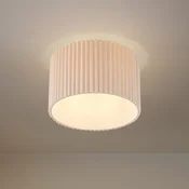 Lindby stropna svetilka Libbie, O 45 cm, platno, krem barva - Dnevna soba/jedilnica - Skandinavski - Tkanine/tekstil
