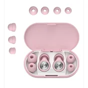 INF Ušesni čepki za spanje z izboljšanim dušenjem hrupa, silikonski Pink, (5000292115)