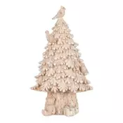 Autronic Božični okraski Tree - polyresin decoration, beige color (AL1542)