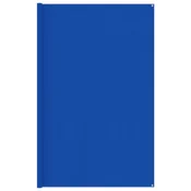 Vidaxl Preproga za šotor 300x400 cm modra HDPE