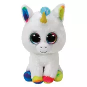 TY Pliš BBoos PIXY - white unicorn med 37157