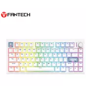 Tastatura Mehanicka Gaming Fantech MK921 Maxfit 8 Wireless bela (brown switch)