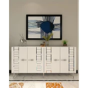 Hanah Home Konzolni sto Imre, 150x75x35 cm, Beli